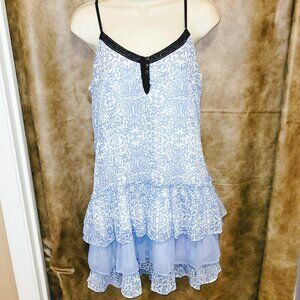 Blue country sundress